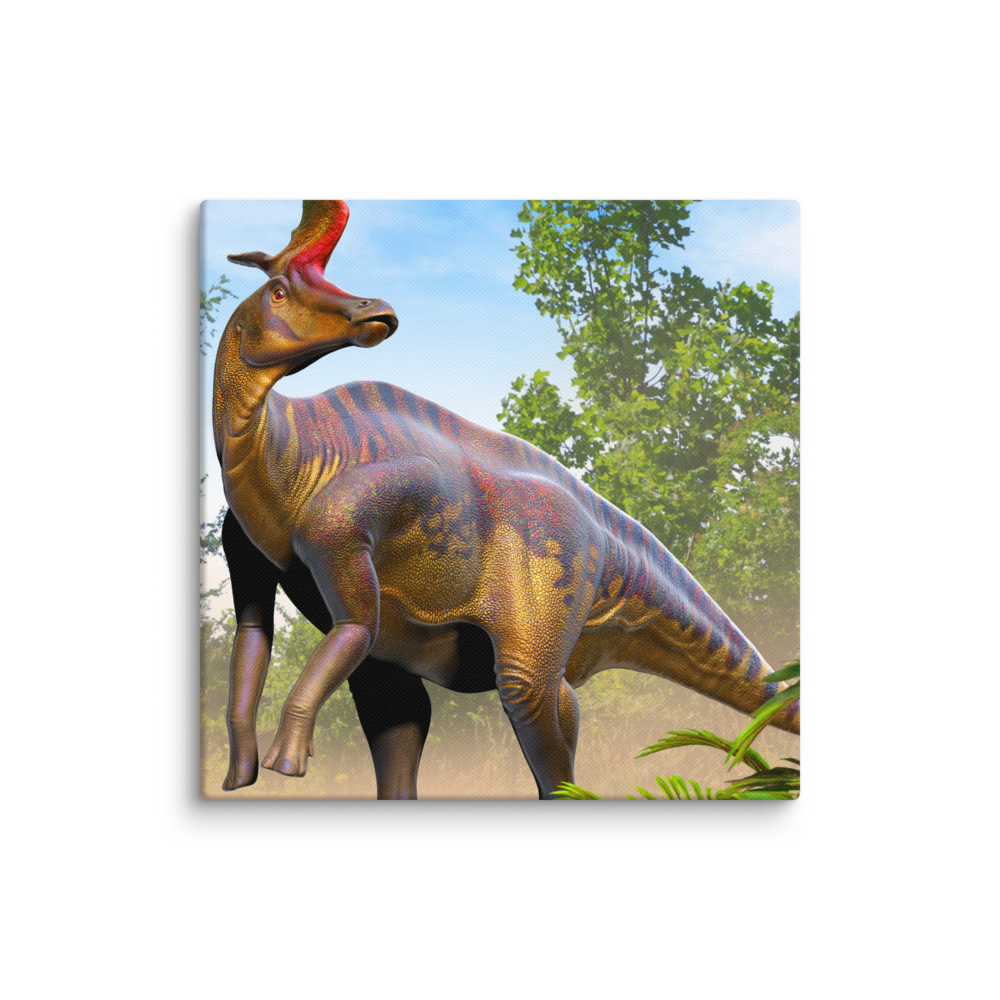 Lambeosaurus lambei canvas