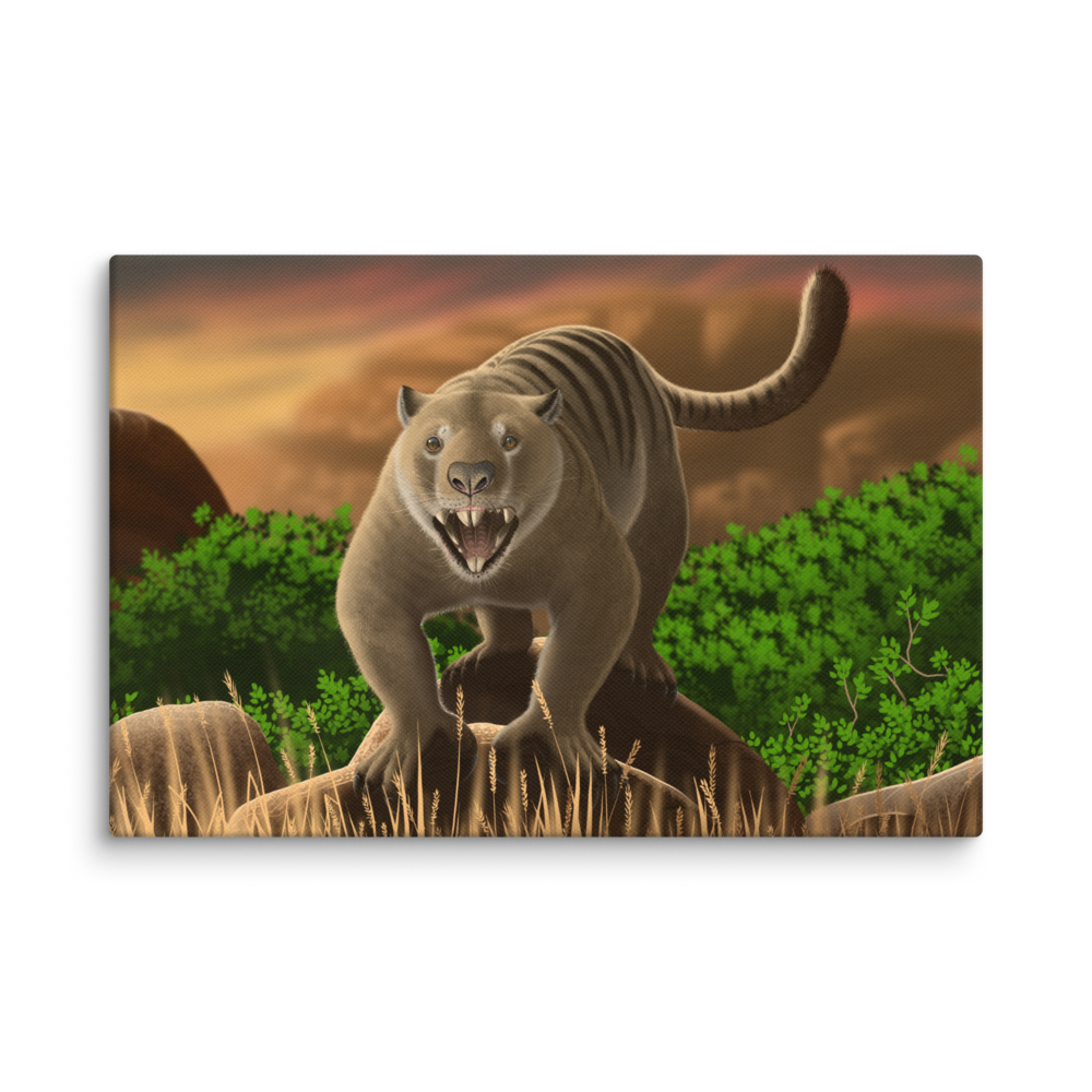 Thylacoleo canvas