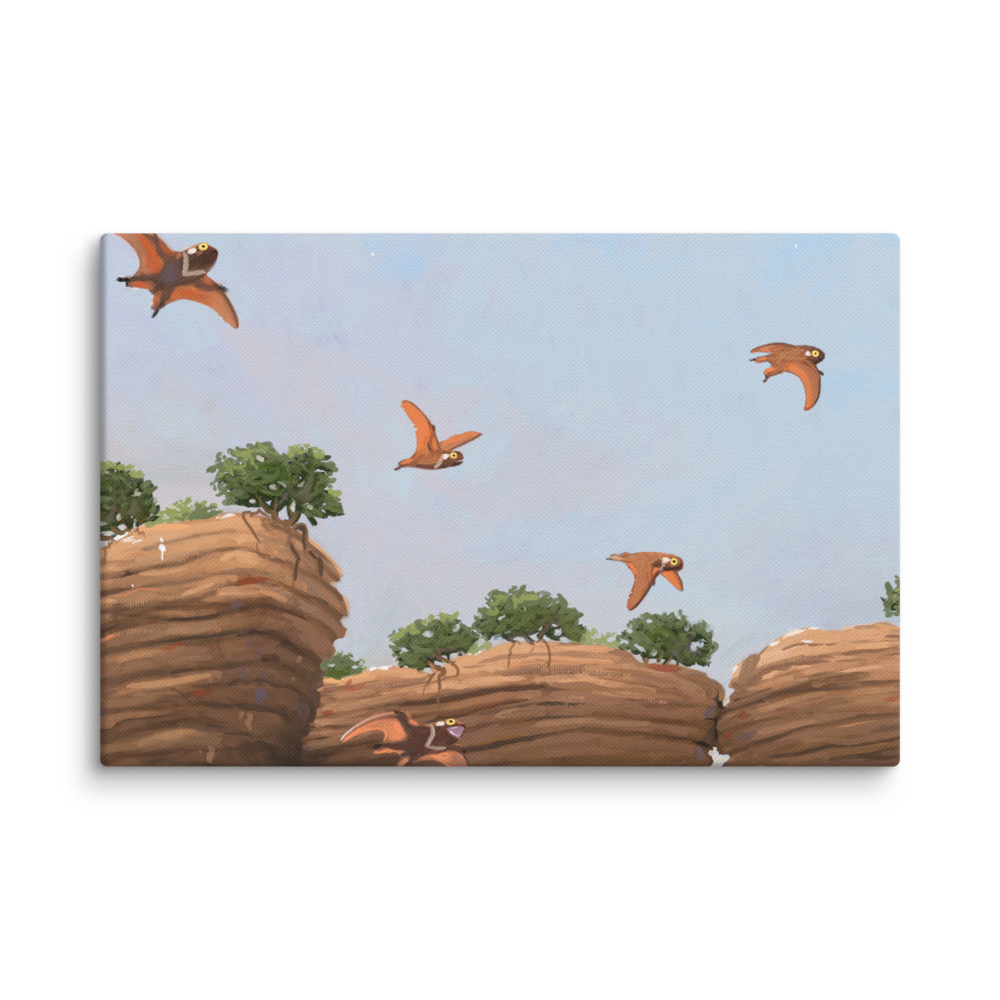 Anurognathids canvas