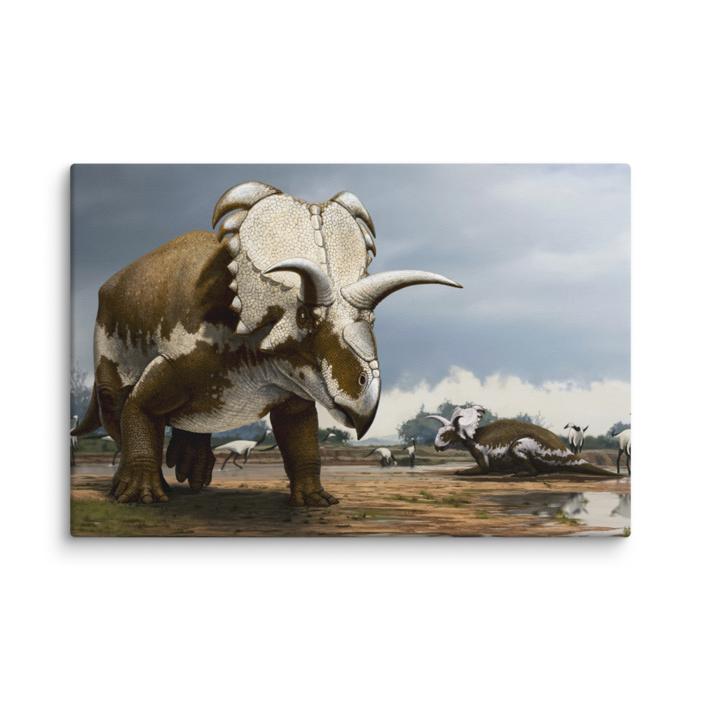 Medusaceratops — Canvas 12×18