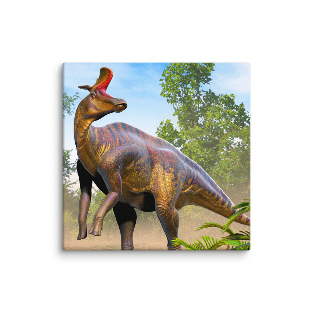 Lambeosaurus lambei — Canvas 16×16