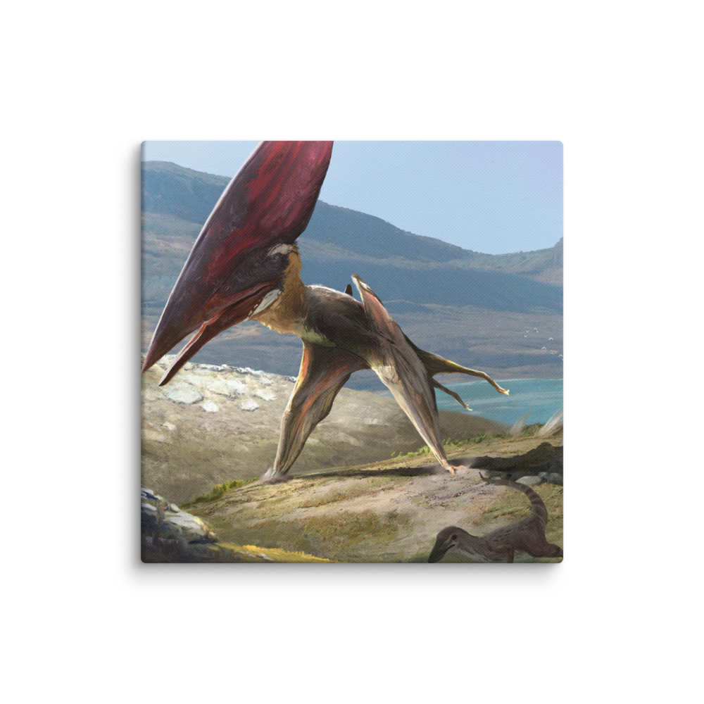 Thalassodromeus Chase — Canvas 16×16