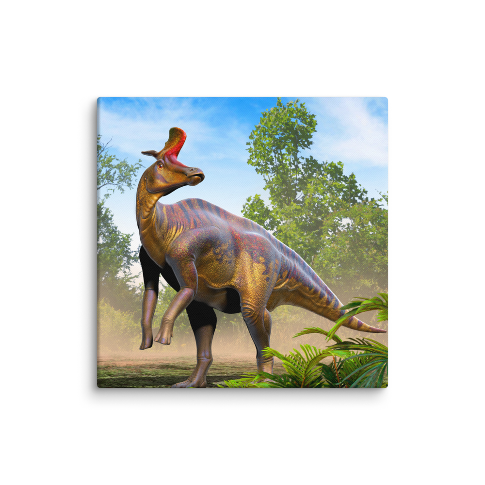 Lambeosaurus lambei — Canvas 20×20