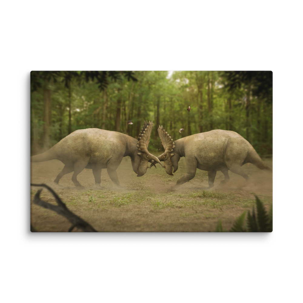 Coahuilaceratops magnacuerna — Canvas 20×30