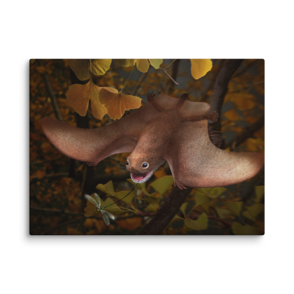 Anurognathus ammoni — Canvas 30×40