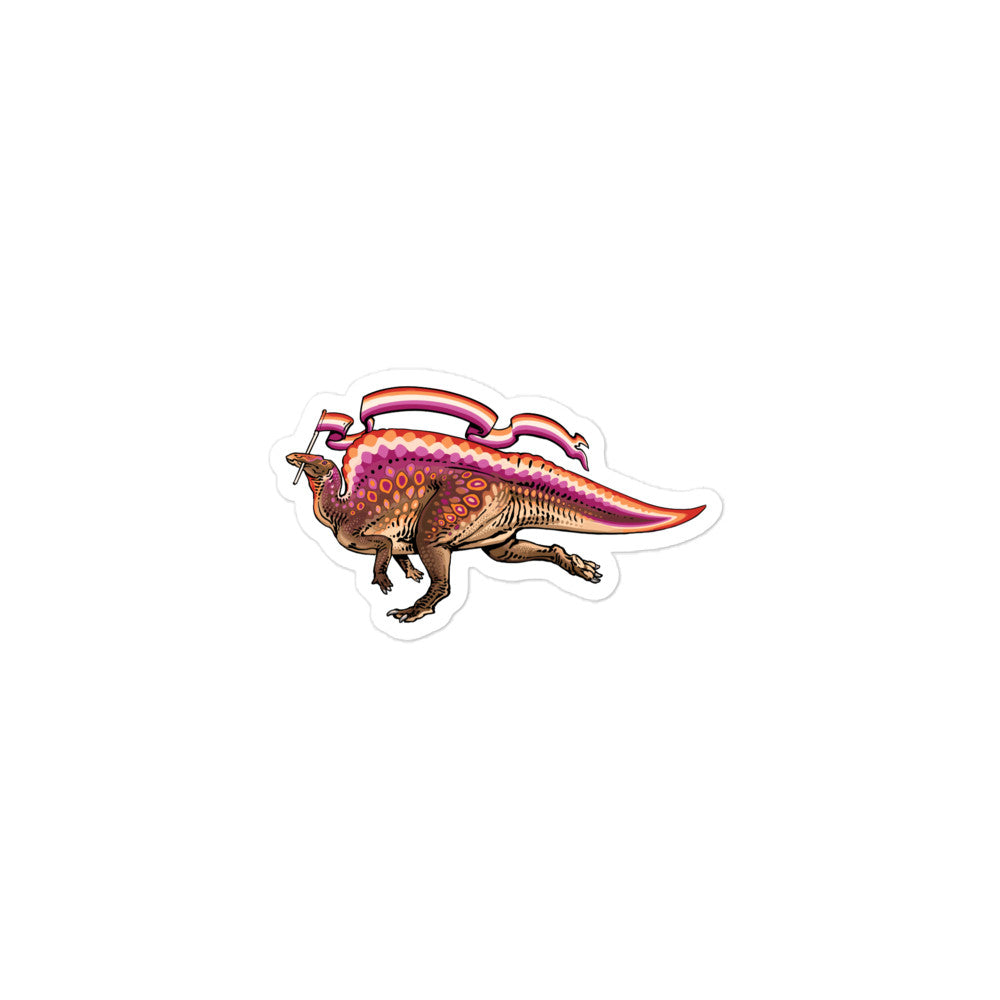 Ouranosaurus Lesbian Pride mockup