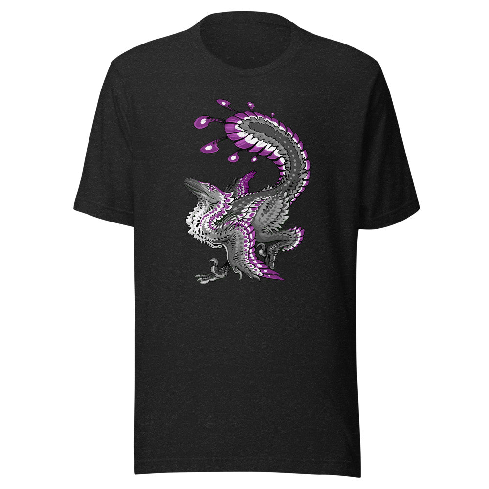 Velociraptor Asexual Pride - Tee Unisex