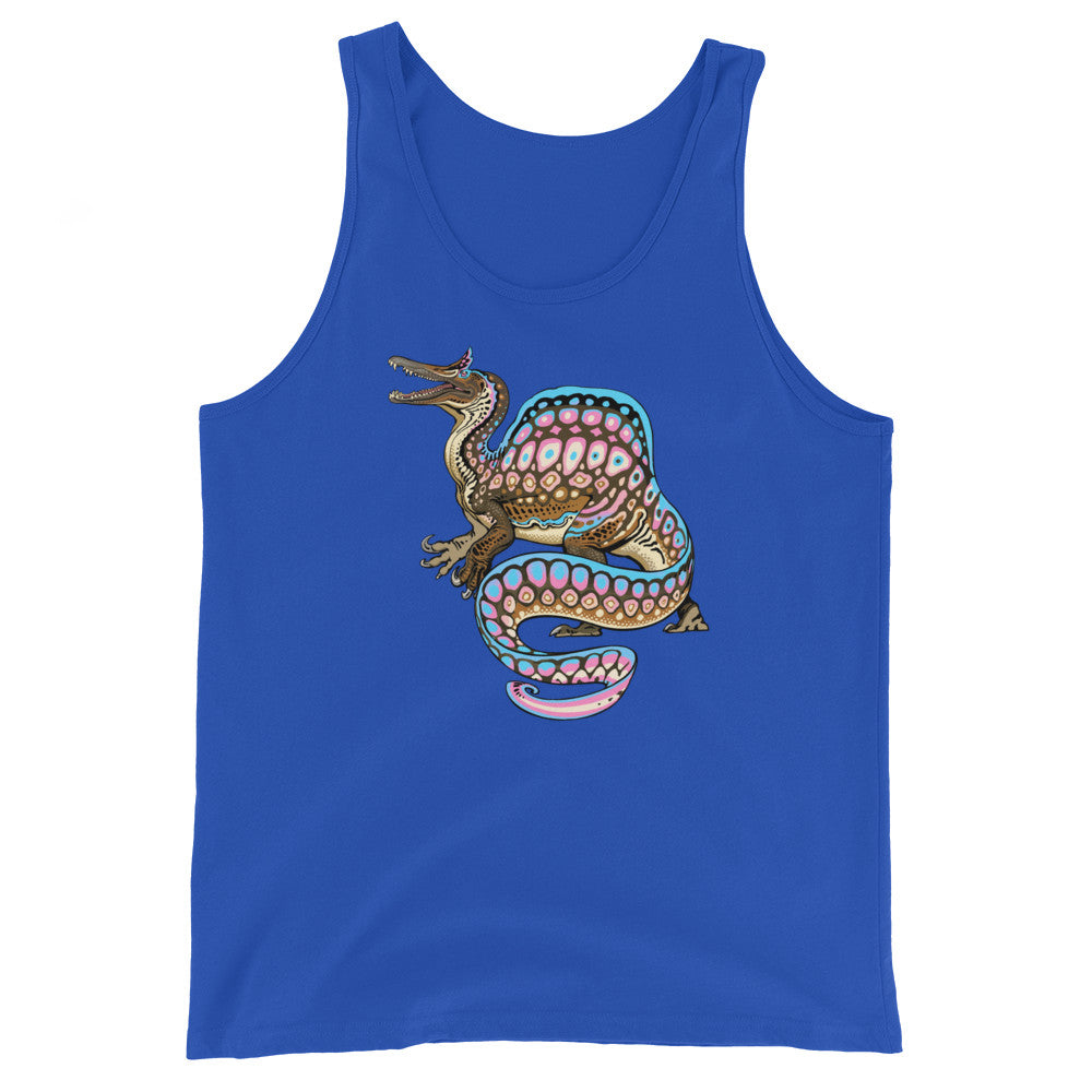 Spinosaurus Transgender Pride mockup