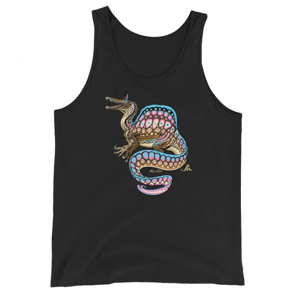 Spinosaurus Transgender Pride mockup