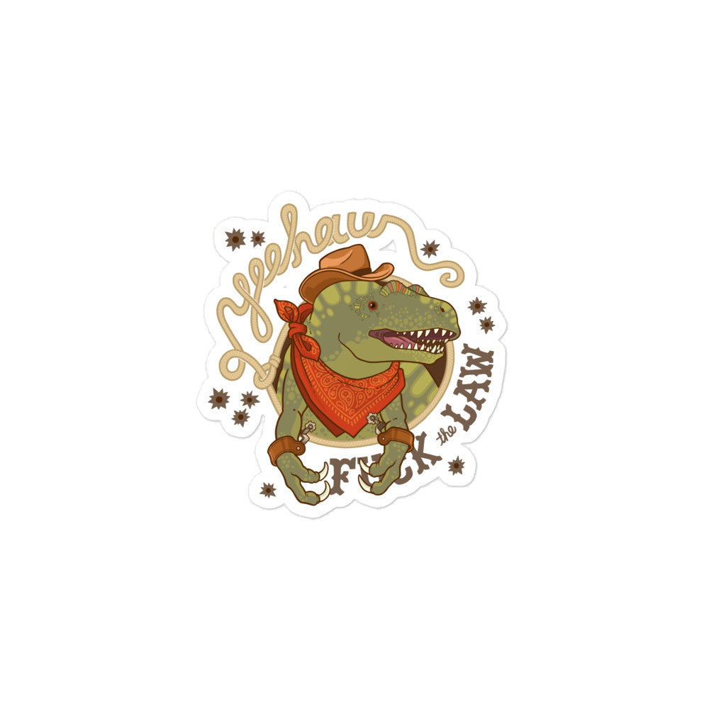 Yeehaw F**k the Law mockup