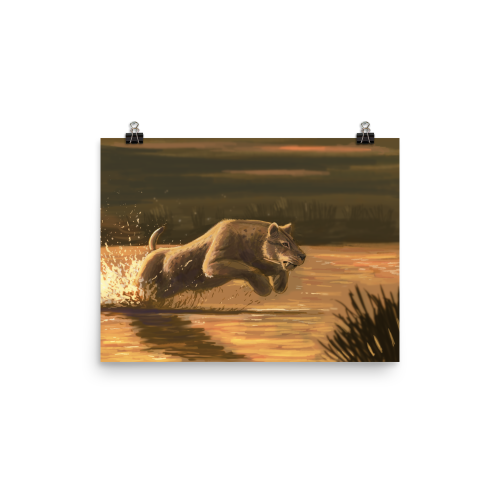 Homotherium poster