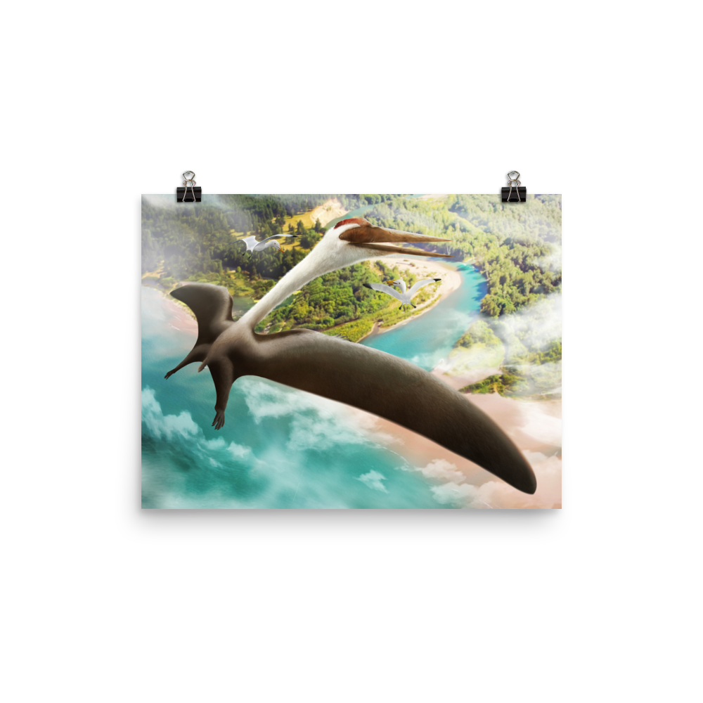 Quetzalcoatlus northropi — Poster 12×16