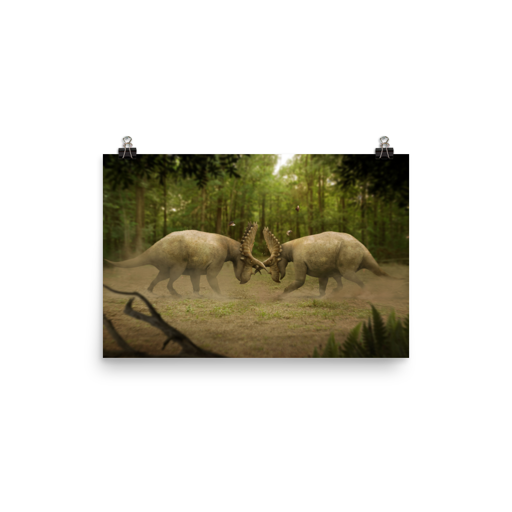 Coahuilaceratops magnacuerna — Poster 12×18