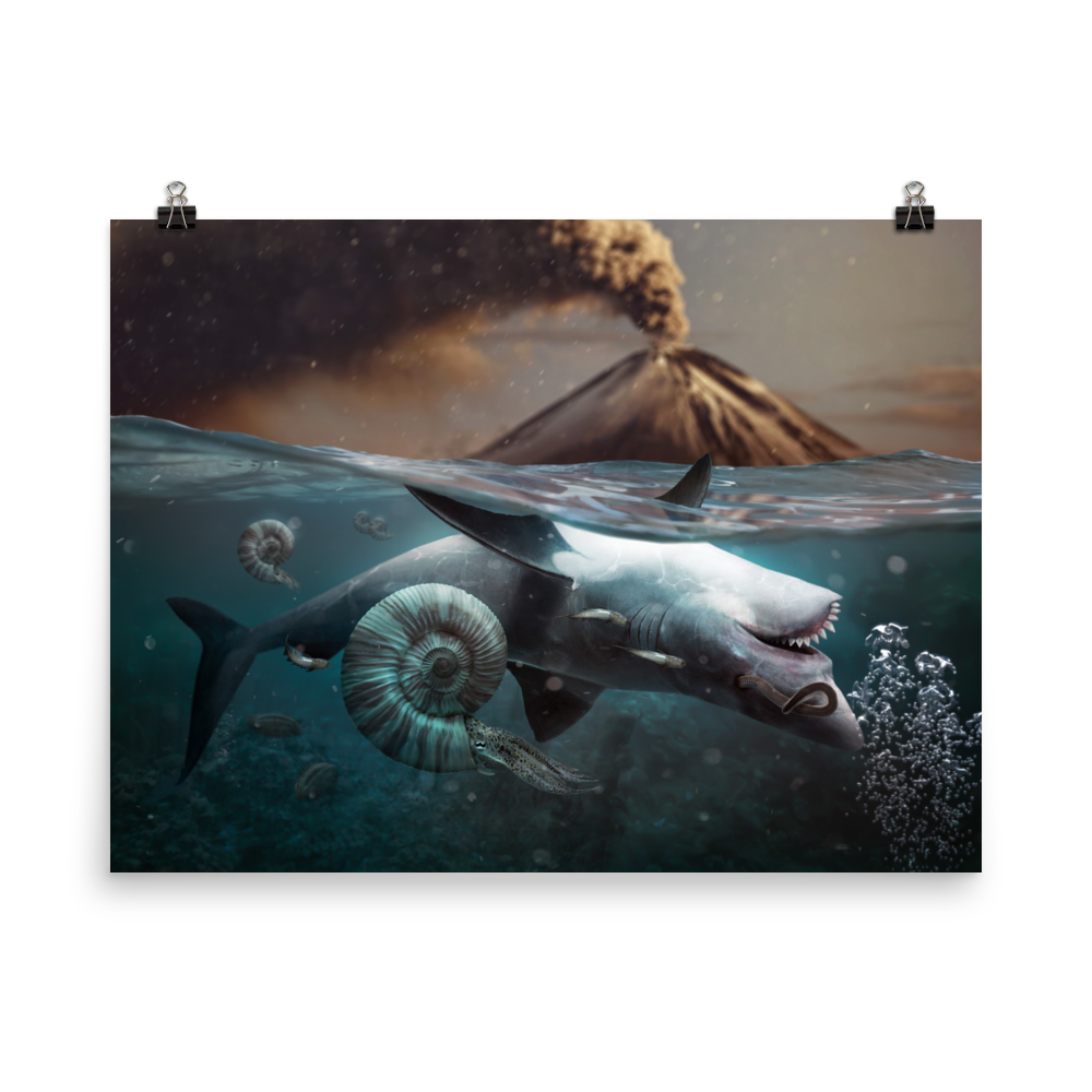 The Great Permian Extinction - Marine — Poster 18×24