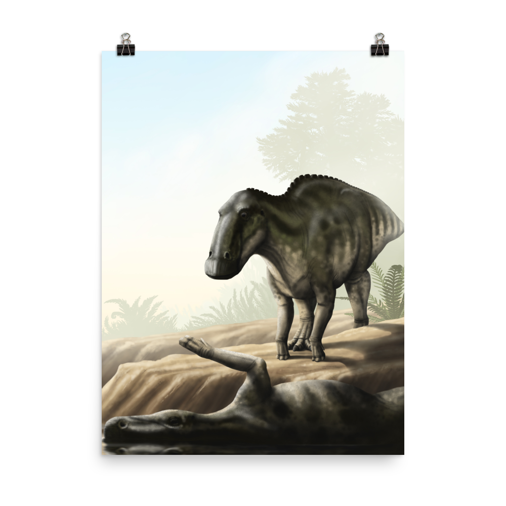 Edmontosaurus annectens — Poster 18×24