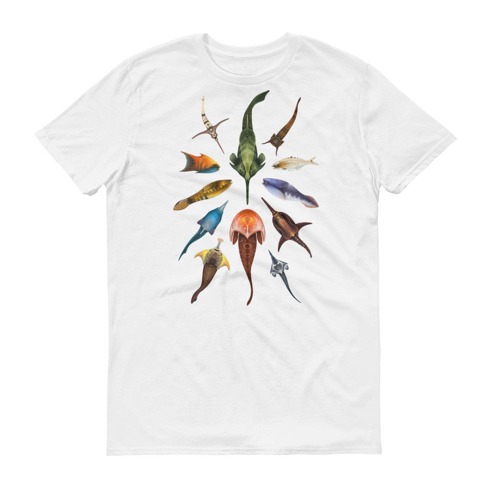 Jawless fishes t-shirt