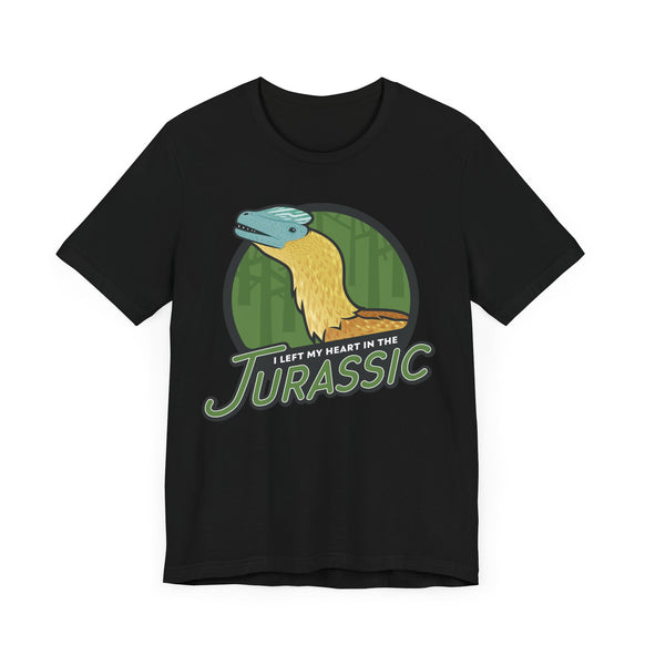 I Left My Heart in the Jurassic t-shirt