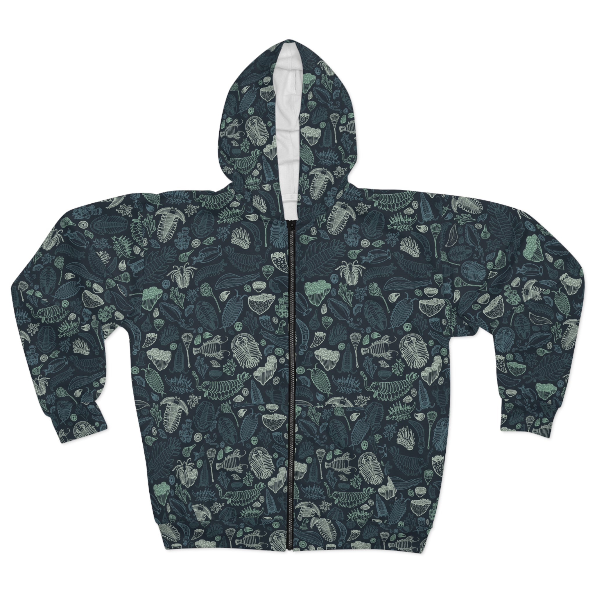 Cambrian Explosion Zip-UP Hoodie