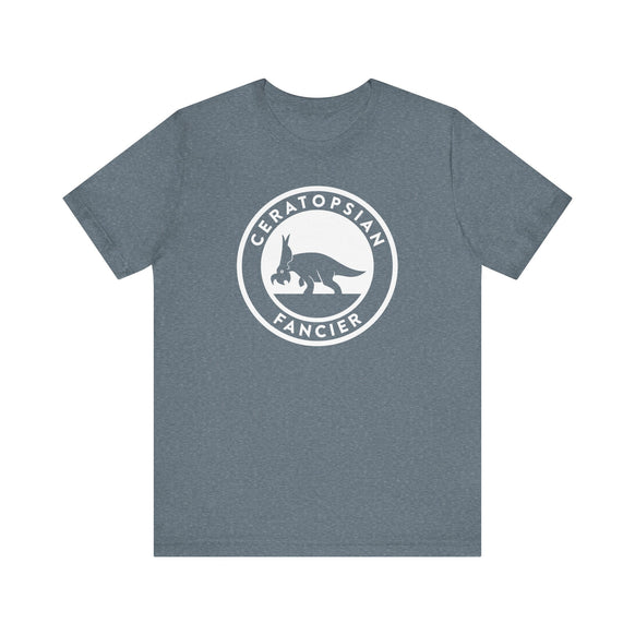 Ceratopsian Fancier unisex t-shirt