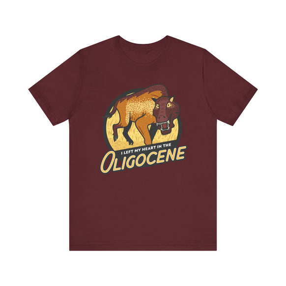 I Left My Heart in the Oligocene t-shirt