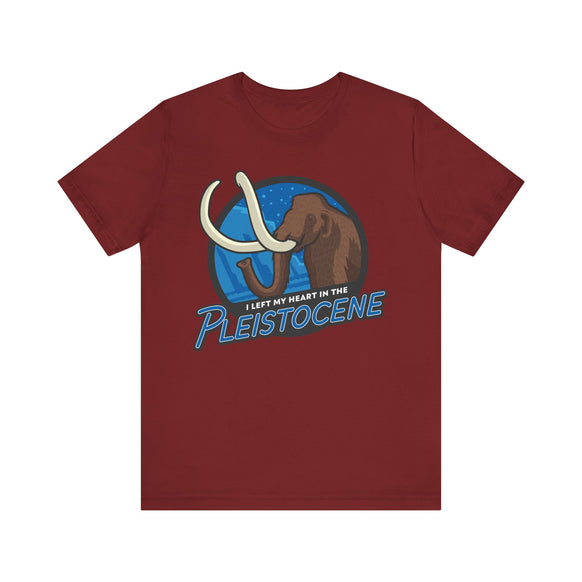 I Left My Heart in the Pleistocene t-shirt