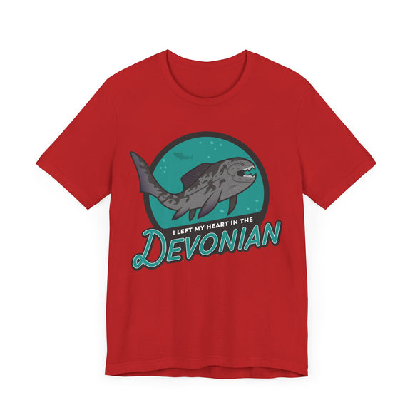 I Left My Heart in the Devonian t-shirt