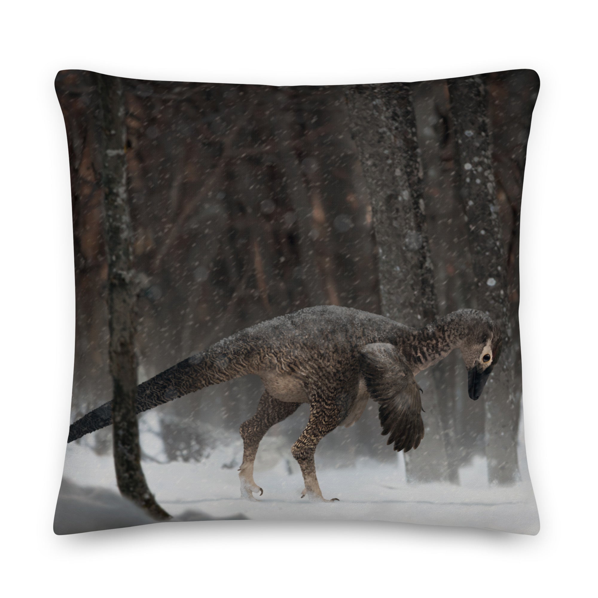 Alaskan troodontid pillow