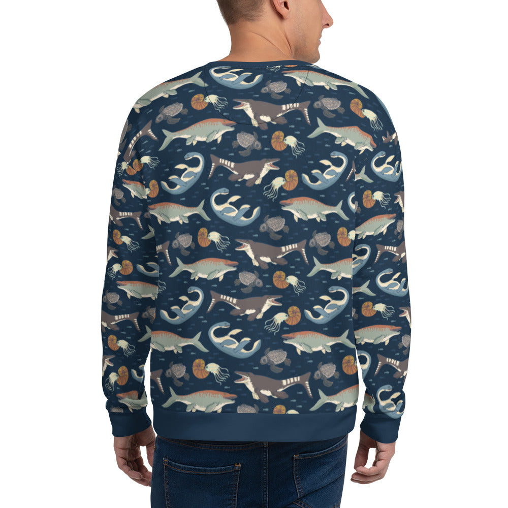 Prehistoric Coasts unisex sweatshirt