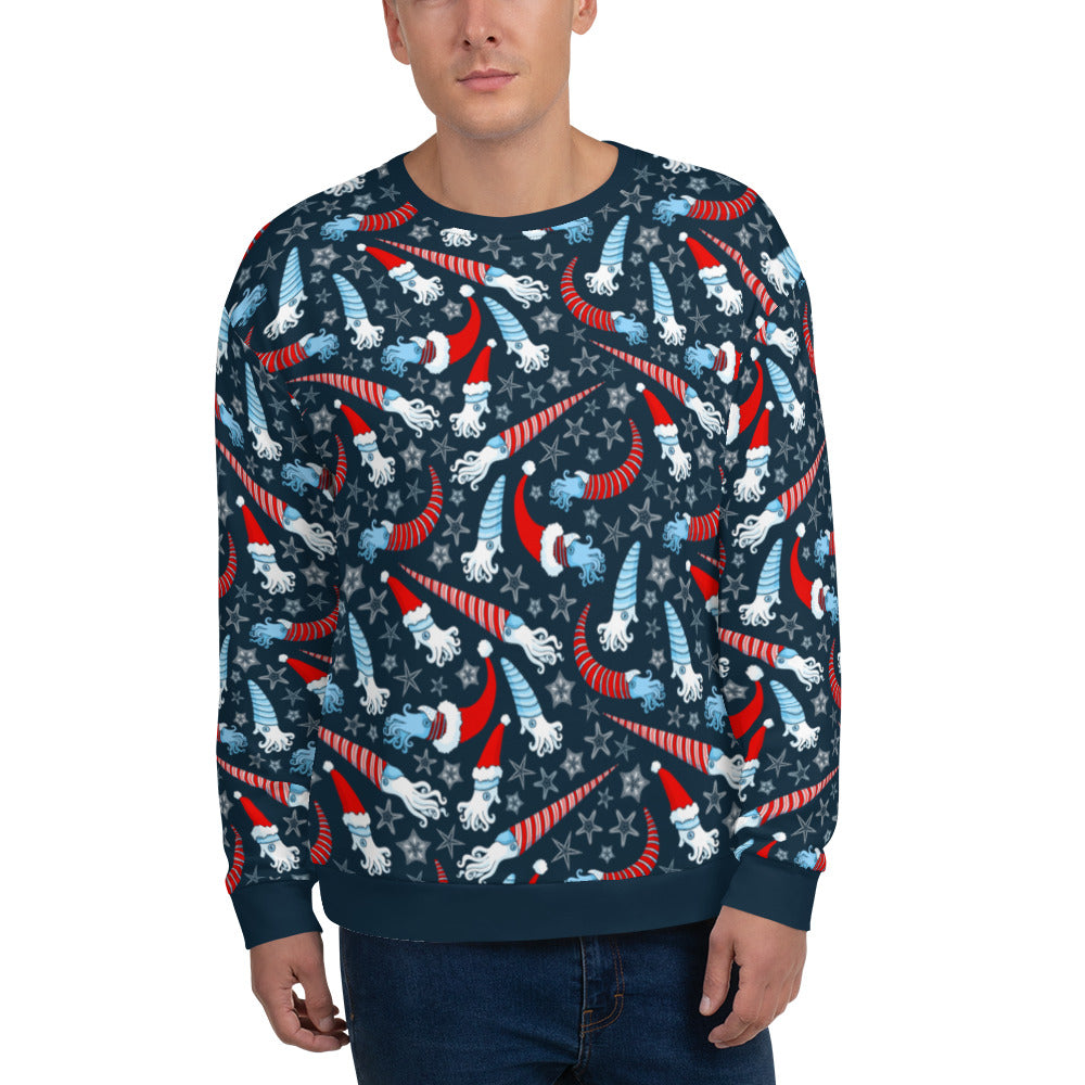 Holiday Cephalopods Sweatshirt