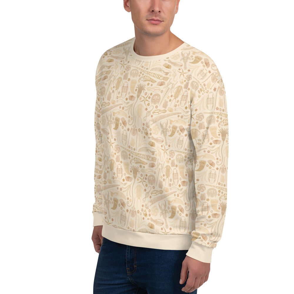 Ordovician Biota Sweatshirt (Limestone)