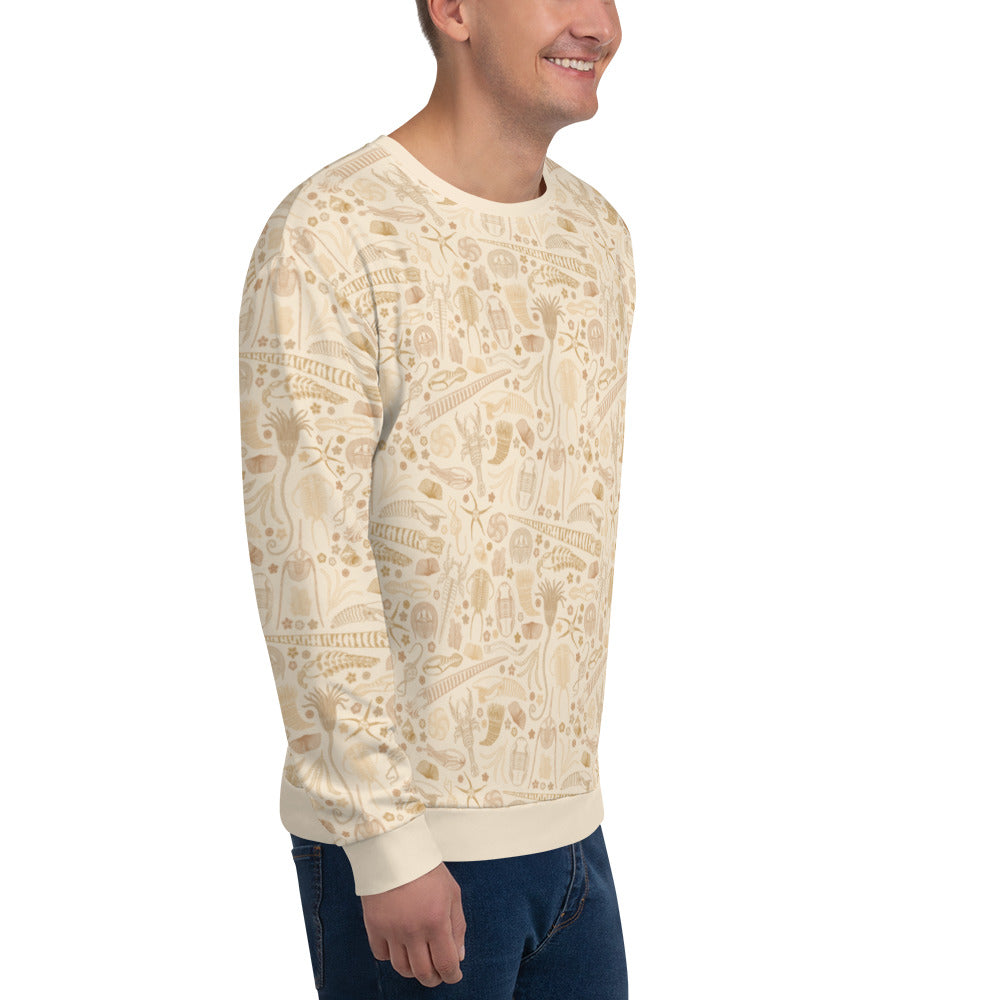 Ordovician Biota Sweatshirt (Limestone)