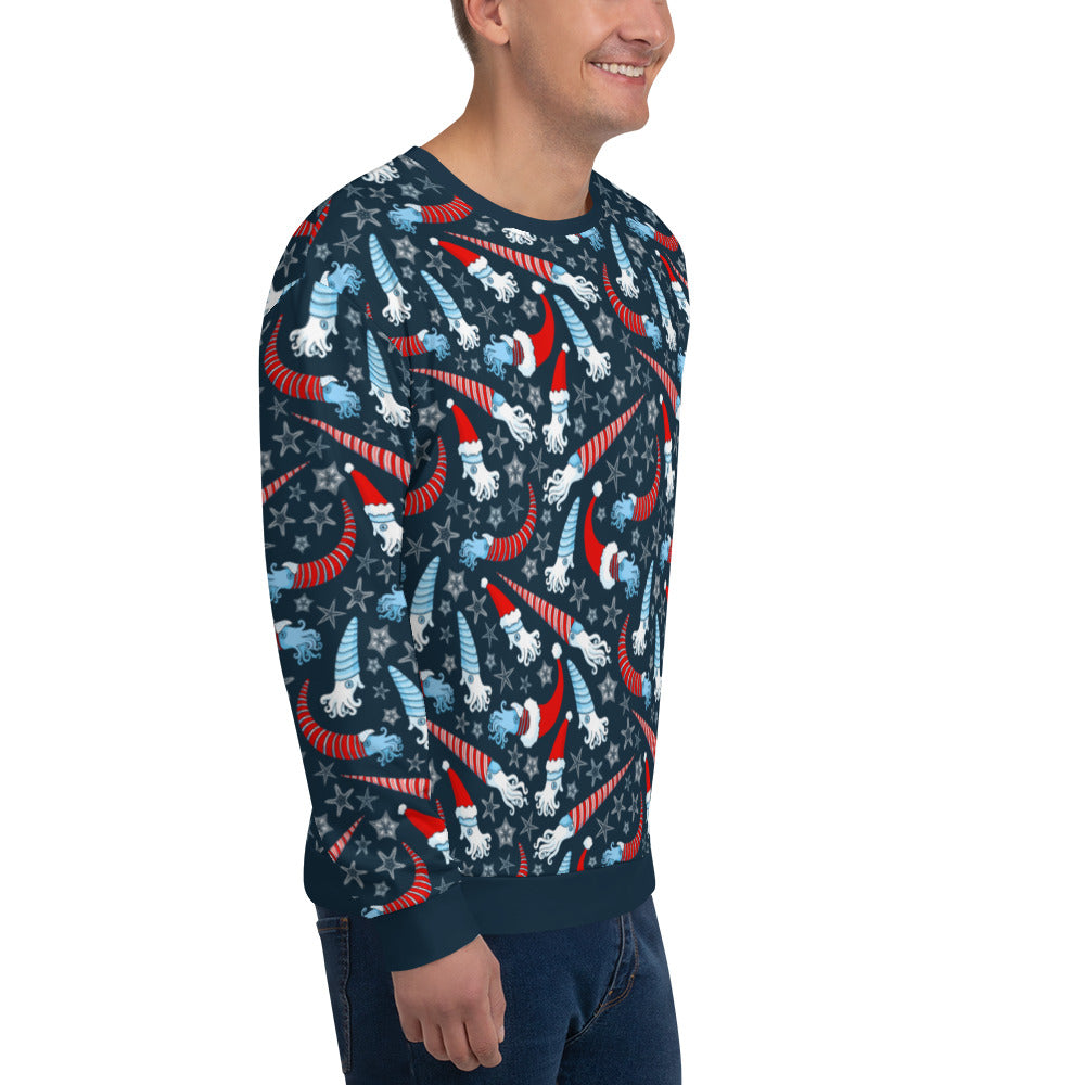 Holiday Cephalopods Sweatshirt