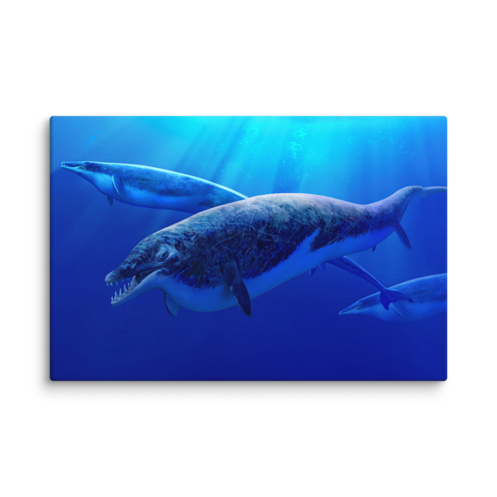 Basilosaurus Group canvas