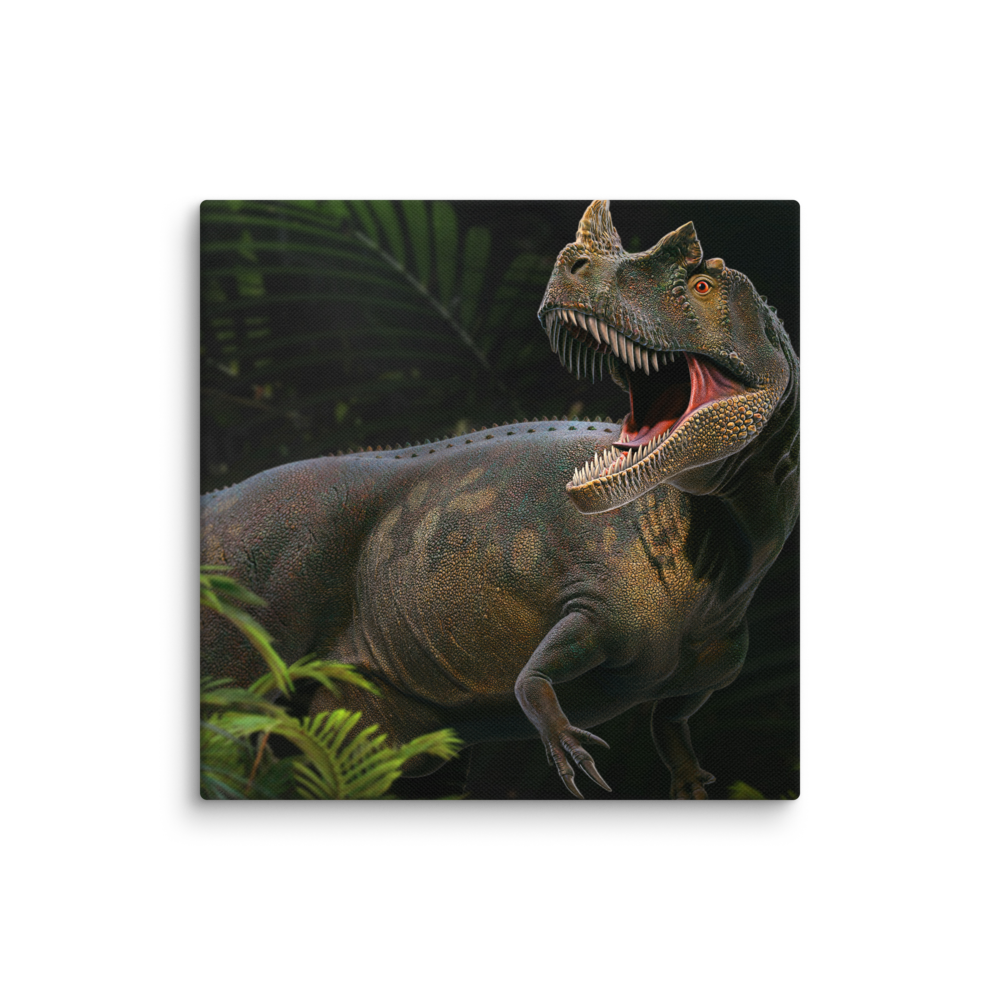 Ceratosaurus — Canvas 14×14