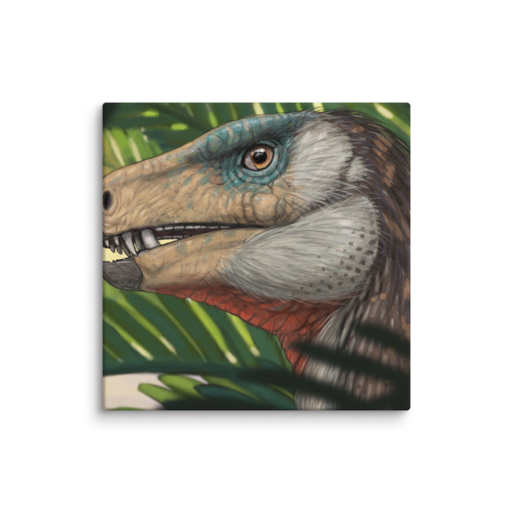 Heterodontosaurus — Canvas 16×16