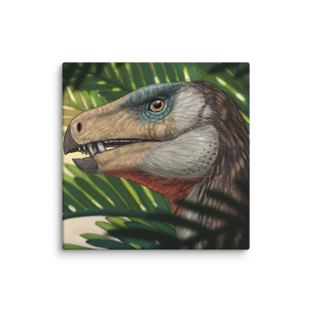 Heterodontosaurus — Canvas 18×18