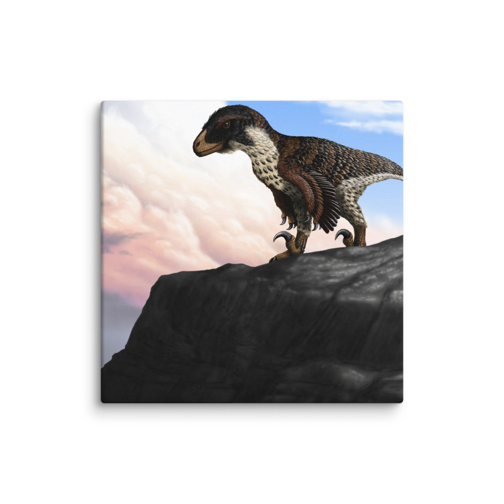 Dakotaraptor steini — Canvas 18×18