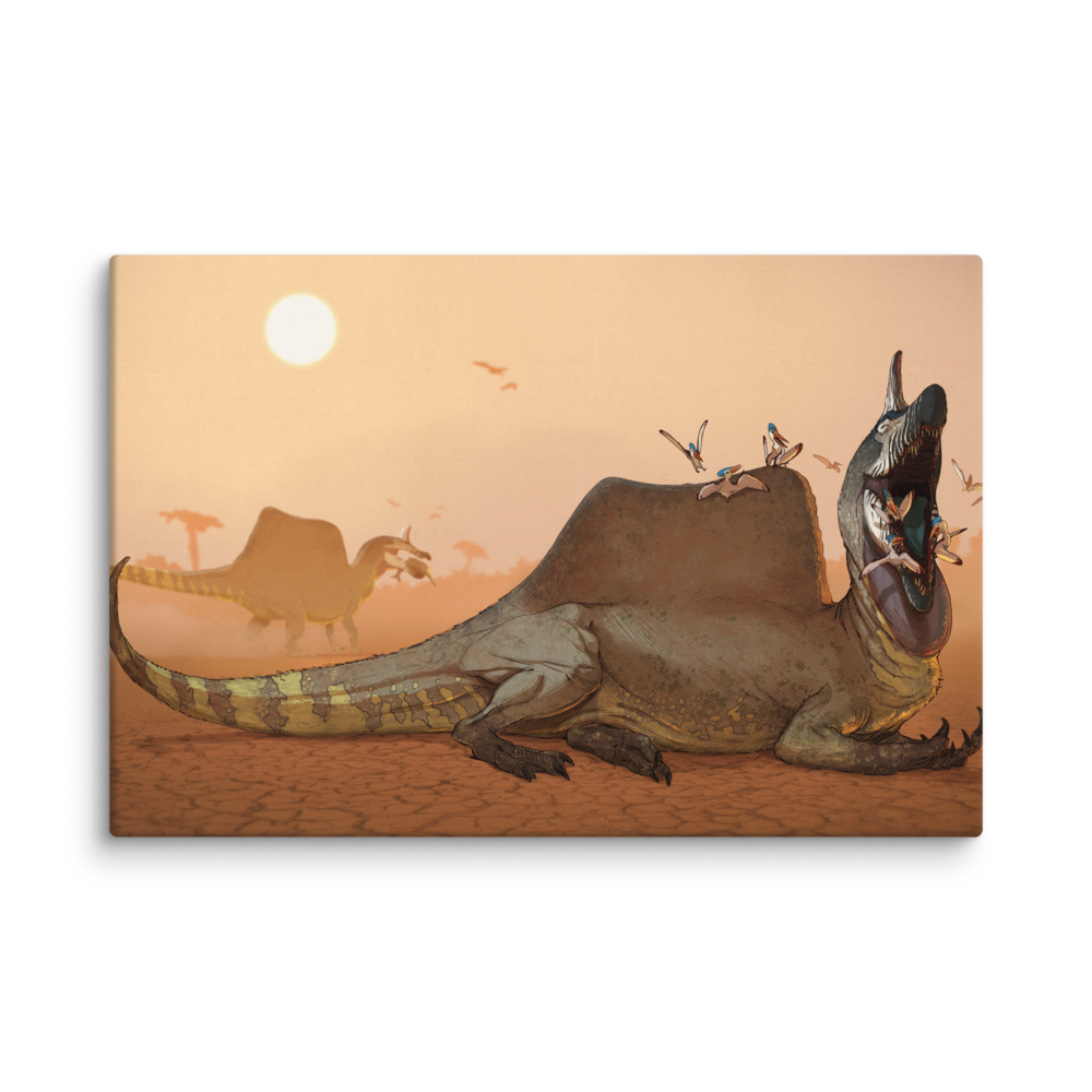 Spinosaurus aegyptiacus — Canvas 20×30