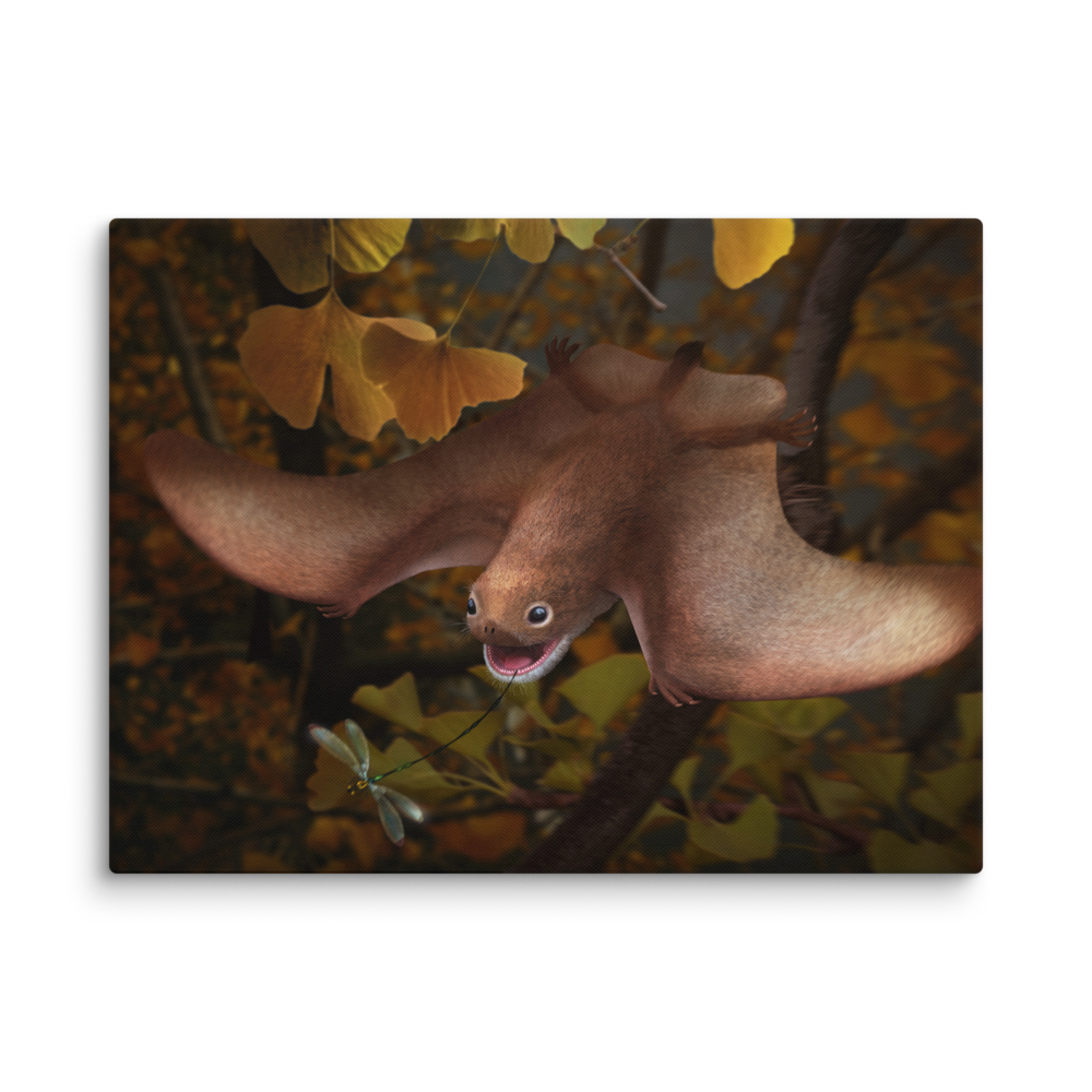 Anurognathus ammoni — Canvas 24×32
