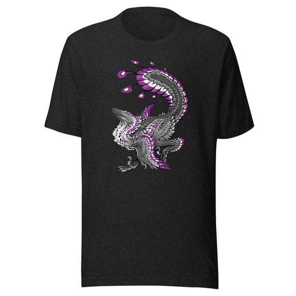 Velociraptor Asexual Pride - Tee Unisex
