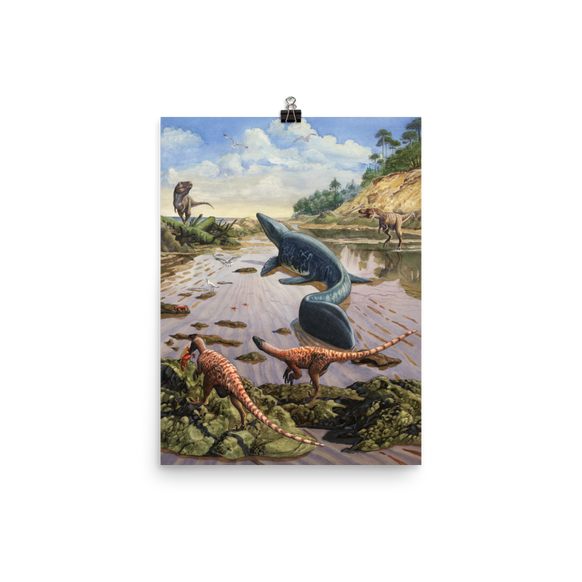 Mosasaurus poster