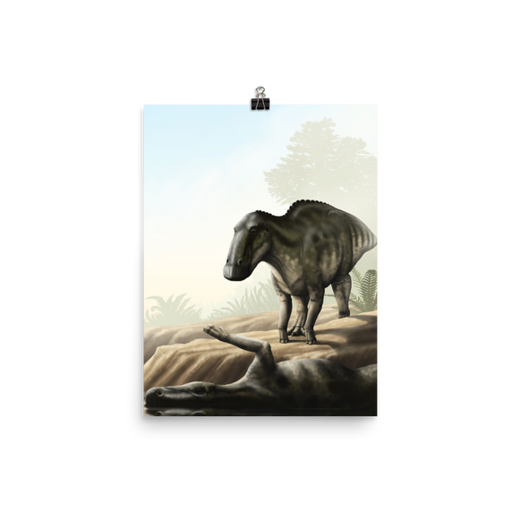 Edmontosaurus annectens — Poster 12×16