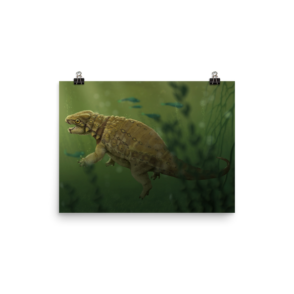Liaoningosaurus paradoxus poster