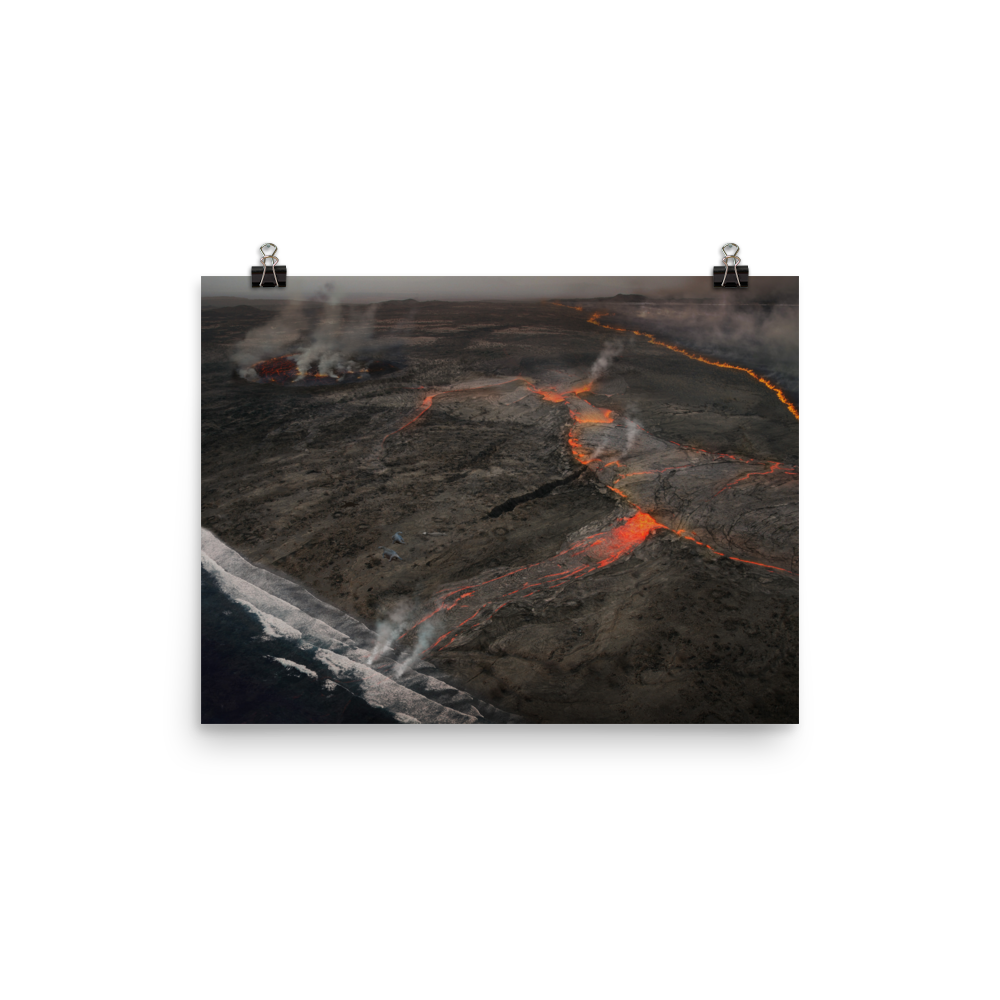 The Great Permian Extinction - Aerial — Poster 12×16