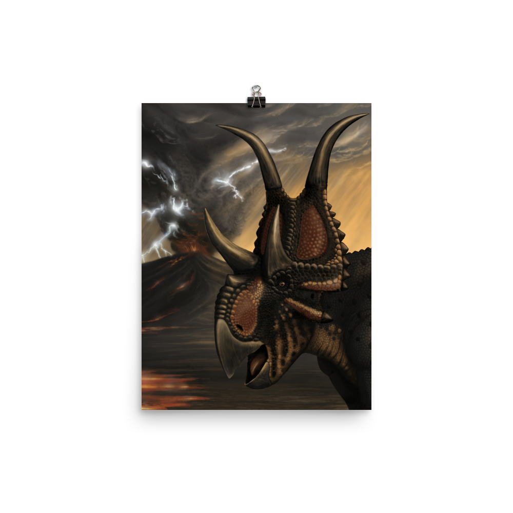 Diabloceratops eatoni — Poster 12×16