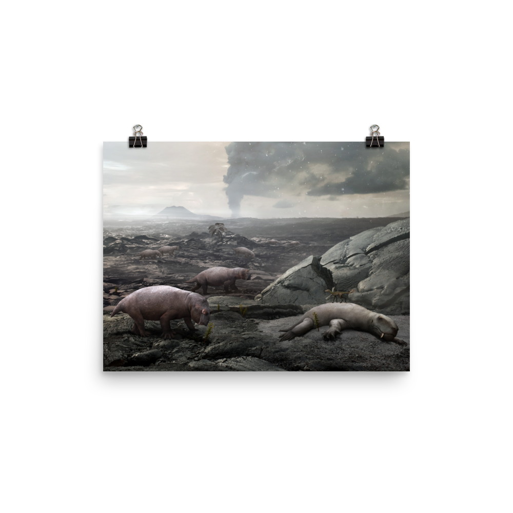The Great Permian Extinction - On Land poster