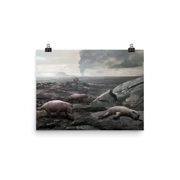 The Great Permian Extinction - On Land poster