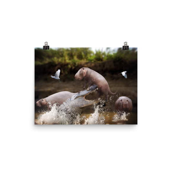 Purussaurus vs Phoberomys poster