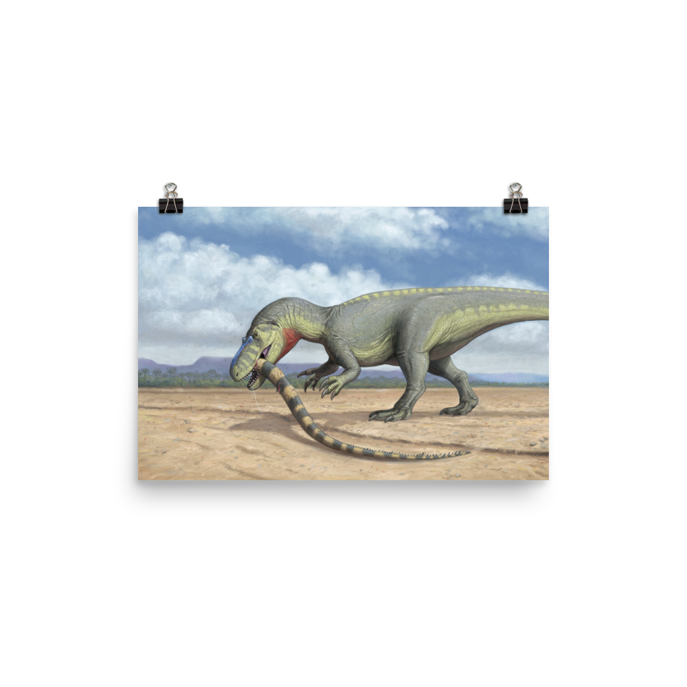 Torvosaurus — Poster 12×18