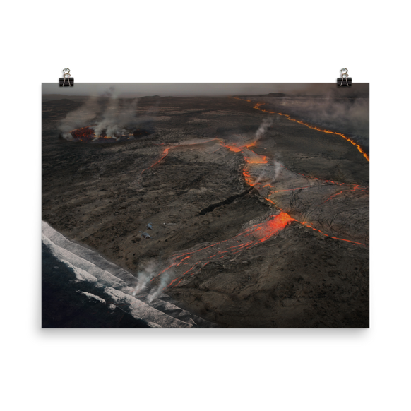 The Great Permian Extinction - Aerial — Poster 18×24